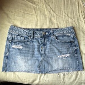 Aeropostale Blue Mini Skirt Casual Night Out